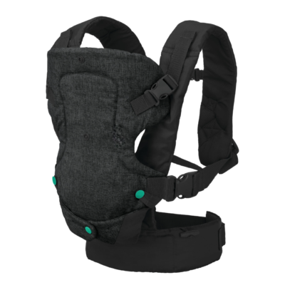 4-in-1 Convertible Baby Carrier, 4-Position, 8-32lb, Black