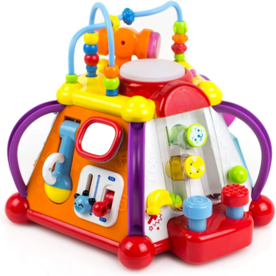 Toddler Kids Learning & Skill Development Cube with Lights & Music.